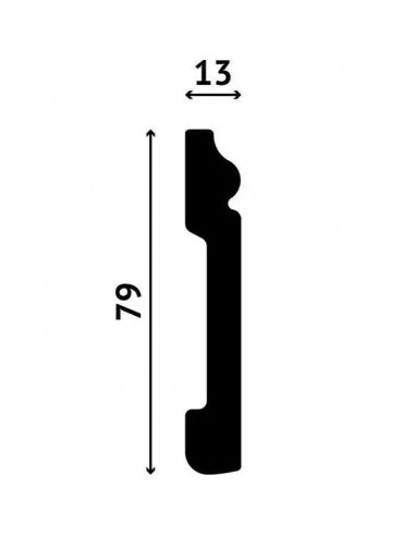 Plinta decorativa DV-39 ALBA 2m