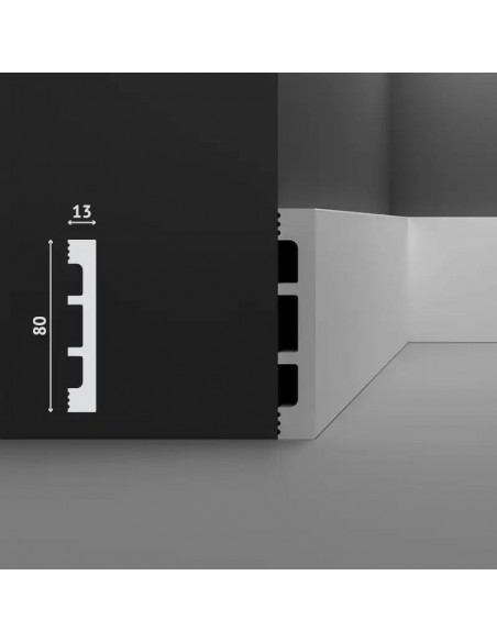 Plinta decorativa DV-50 ALBA 2m