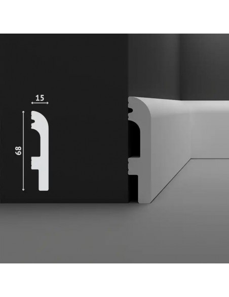 Plinta decorativa DV-38 ALBA 2m