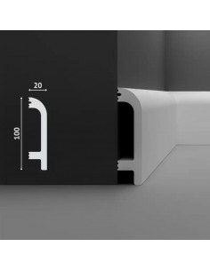 Plinta decorativa DV-53 ALBA 2m