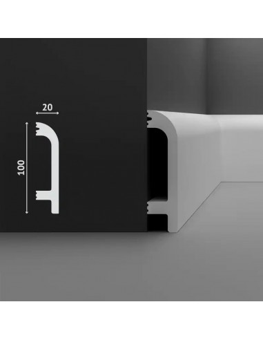 Plinta decorativa DV-53 ALBA 2m